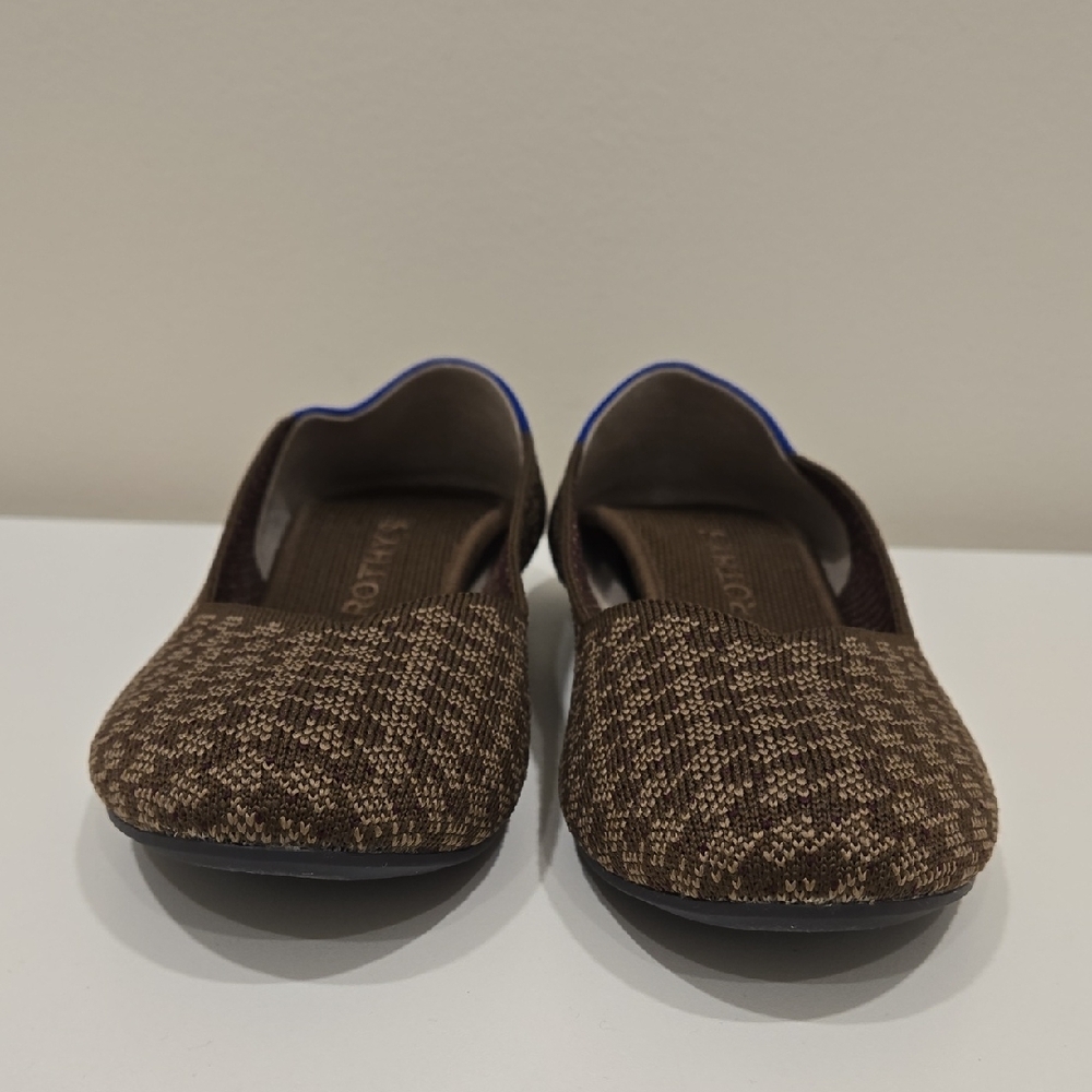 Rothy's Houndstooth Brown Slip-Ons - Picture 2 of 8